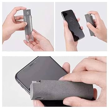 Amazon | Haixifry スクリーンクリーナー 2in1 スプレーボトルと